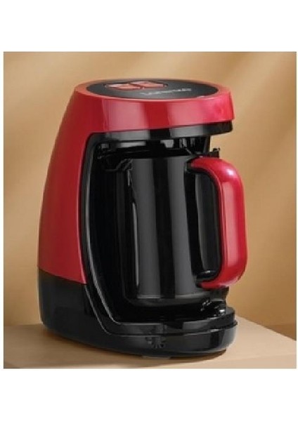 Kahveci Oto Türk Kahve Makinesi Kırmızı