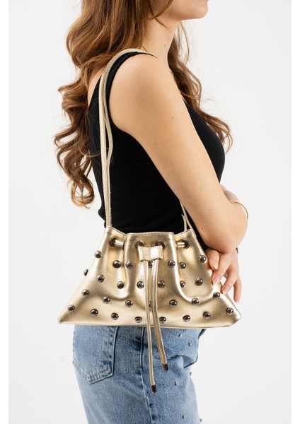 Siyah Trok Taşlı Kadın Mini Kese Omuz Çanta indirimleri