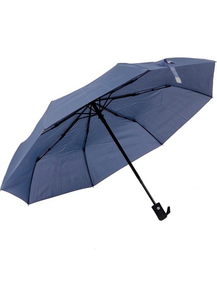 Lacivert Otomatik Unisex Şemsiye, Rüzgara ve Suya Dayanıklı, Şık Tasarım fırsatları