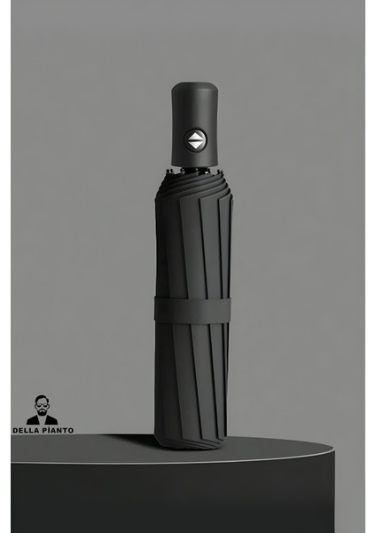 Otomatik Unisex Siyah Fiber Tel Şemsiye, Tam Fonksiyonlu ve Kullanışlı Ürün