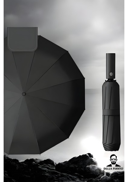 Otomatik Unisex Siyah Fiber Tel Şemsiye, Tam Fonksiyonlu ve Kullanışlı Ürün fırsatları