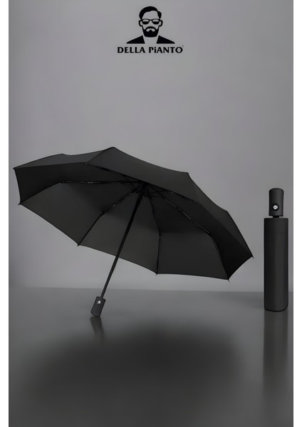 Otomatik Unisex Siyah Fiber Tel Şemsiye, Tam Fonksiyonlu ve Kullanışlı Ürün