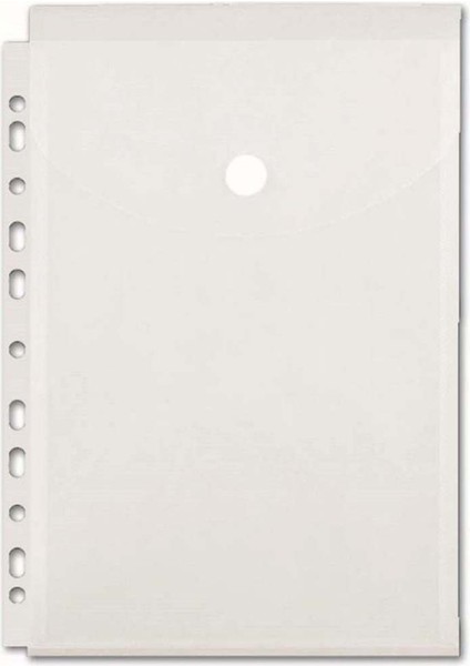 Abka 11 Delikli Körüklü 2 Li Dosya Şeffaf-3-Lı-Pkt