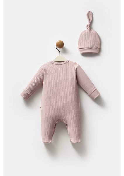 Moi Noi Şapkalı Tulum MNB1236 Mürdüm modelleri