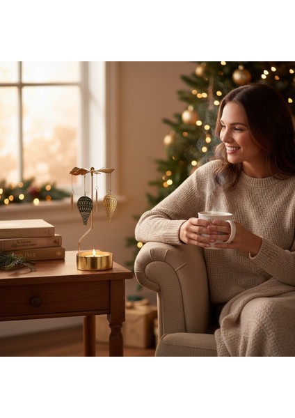 Uçan Balon Temalı Tealight Mumluk – Dekoratif Masa Üstü Aksesuar fiyatları