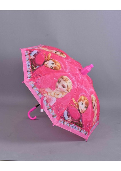 Pembe Kız Çocuk Şemsiyesi, Otomatik Mekanizma, Şık ve Hafif Tasarım fiyatları