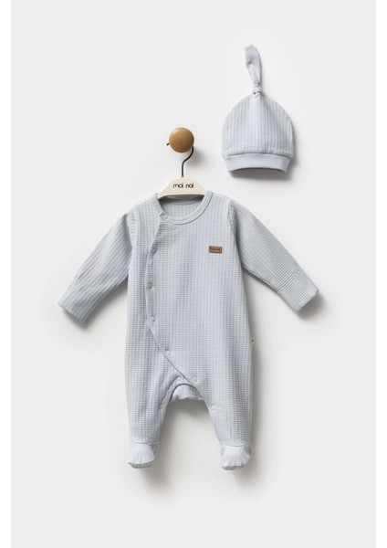 Moi Noi Galaxy Şapkalı Tulum MNB1244 Gri