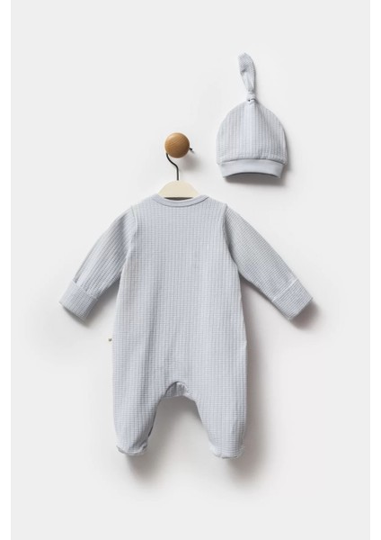 Moi Noi Galaxy Şapkalı Tulum MNB1244 Gri modelleri