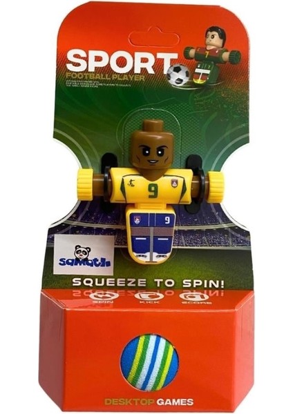 Tekli Futbol Oyunu Figürleri