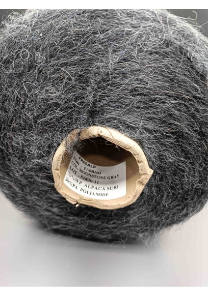 %70 Suri Alpaka El Örgü Ipi 300GR Antrasit fiyatları