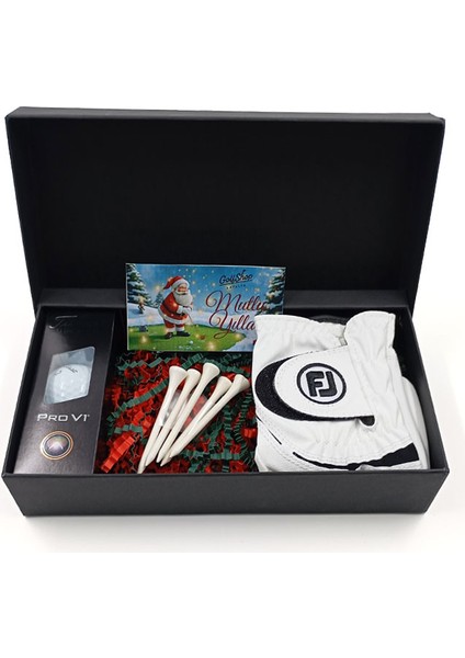 Yeni Yıl Golf Hediye Seti Erkek Özel Kutulu
