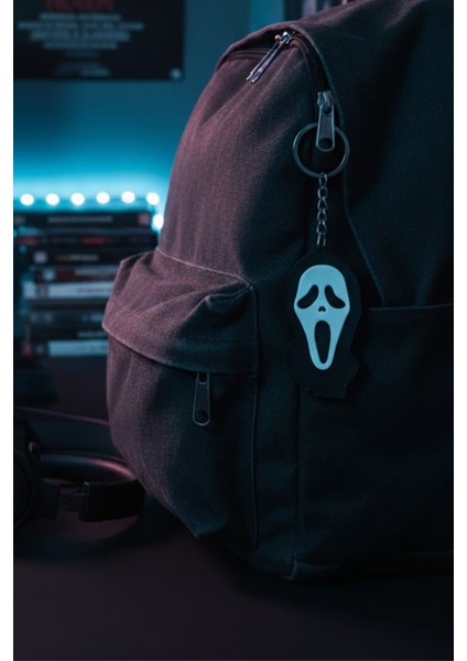 Çığlık Film Scream Maske Ghostface Anahtarlık Çanta Charm | Korku Filmi Hayranları Için Özel Tasarım fiyatları