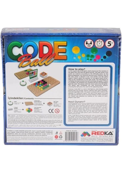 5474 Redka- Kod Topu fiyatları