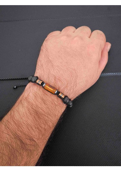 Fosilli Natürel Baltık Damla Kehribar-9-10 mm Avustralya Siyah Opal -Mat Oniks-Hematit Doğaltaş Bileklik Takı Aksesuar Erkek Bileklik fiyatları