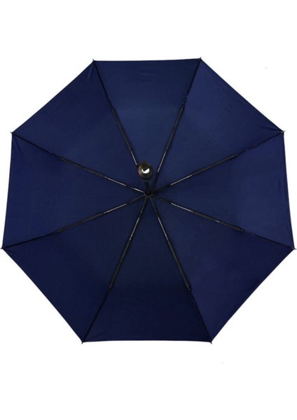 Tam Otomatik Mavi Erkek Şemsiye, Rüzgara Dayanıklı ve 8 Tel ile Güçlü Koruma fırsatları
