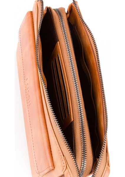 %100 Hakiki Deri Özel Tasarım El Çantası Portföy Traş Çantası