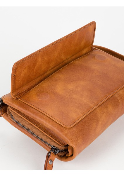 %100 Hakiki Deri Özel Tasarım El Çantası Portföy Traş Çantası