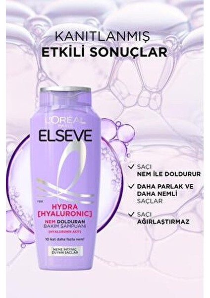 5'li Hyaluronic Şampuan Seti 1000 ml Besleyici Etki ile Tüm Saç Tiplerine Uygun