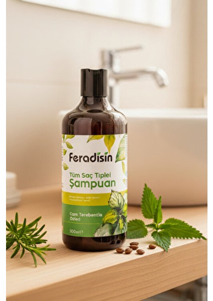 Tüm Saç Tipleri İçin Besleyici Bitki Özlü Şampuan 500 ml Erkek Kullanıcılar İçin fırsatları