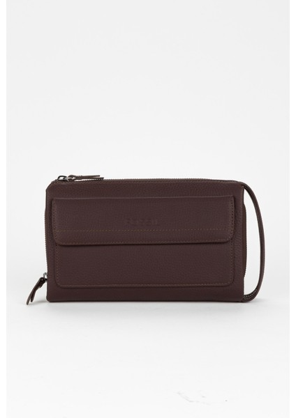 %100 Hakiki Deri Özel Tasarım El Çantası Portföy Traş Çantası