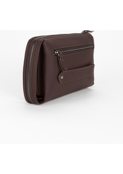 %100 Hakiki Deri Özel Tasarım El Çantası Portföy Traş Çantası modelleri