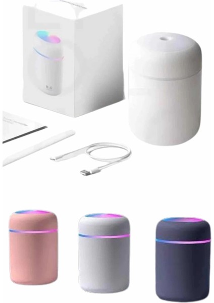 Rgb Işıklı Ulrasonik Ledli Hava Nemlendirici Buhar Makinesi Buhardanlık indirimleri