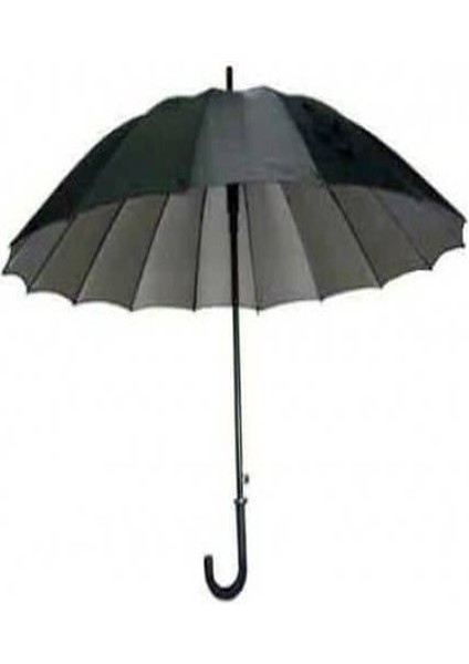 Kırılmaz 16 Telli Otomatik Şemsiye, 80 Cm, Siyah, Ters Dönmeyen Tasarım modelleri