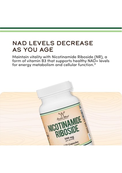 Nr (Nicotinamide Riboside) Hydrogen Malate 120 Capsul. fırsatları
