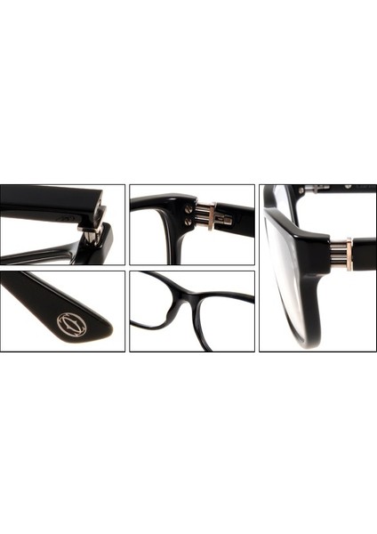Cartıer Prımere Chet Black Hand Made Siyah Unısex Gözlük T8100895
