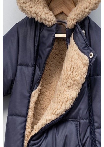 Özel Tasarım Cepli,kapüşonlu Tak-Çıkar Patik ve Eldivenli Bebek-Çocuk Kozmonot-Astronot Tulum Mont fiyatları