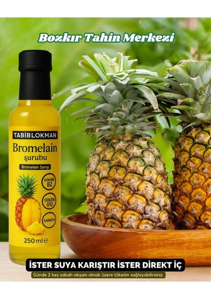 Bozkır Yöresel Bromelain Ananas Içeren Detox Şurubu 250 ml (Koenzim Q10 ve L-Karnitin Ilaveli) fiyatları