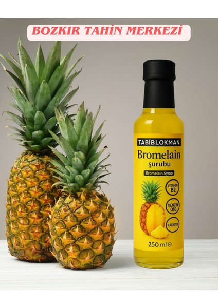 Bozkır Yöresel Bromelain Ananas Içeren Detox Şurubu 250 ml (Koenzim Q10 ve L-Karnitin Ilaveli) modelleri