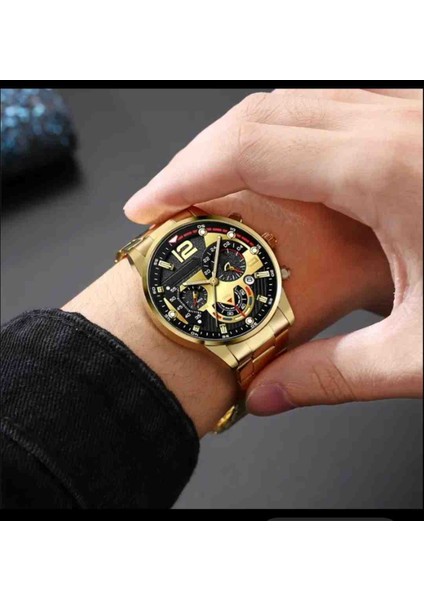 Piratikcozumshop Erkek Saati Sanayi Ruhu ve Modern Tasarımın Buluşma