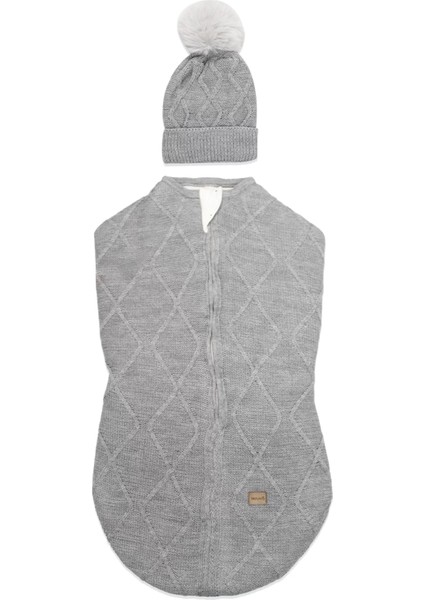 Bistyle Baby In Swadding Triko Kundak 75108 Gri