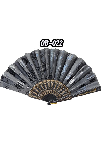 Plastik Kumaş Yelpaze 12'li OB-022
