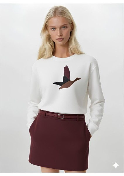 BY Club Modal kumaş Bayan Swetshirt