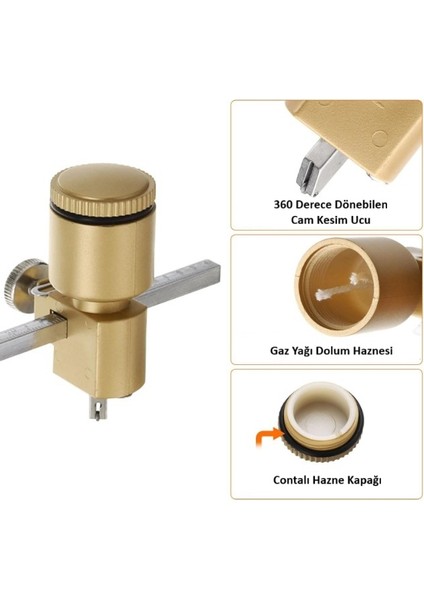 Gazlı Cam Pergeli Dairesel Kesim fiyatları