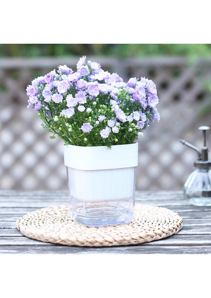 Kendinden Sulamalı Şeffaf Hazneli Kare Akıllı Saksı fırsatları