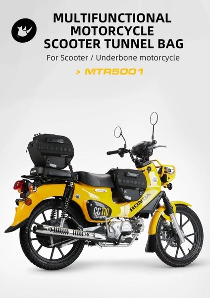 MTR5001 Scooterbag – Şehir Içi Sürüşlerin Yeni Konforu indirimleri