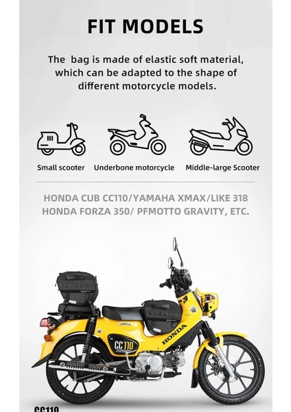 MTR5001 Scooterbag – Şehir Içi Sürüşlerin Yeni Konforu