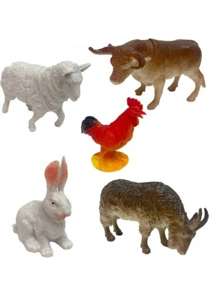 828-13 Pvc De 6lı Çiftlik Hayvanları 72 modelleri
