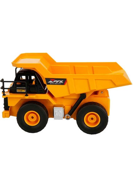 oyuncak 1:24 Işıklı USB Şarjlı Uzaktan Kumandalı Damperli Kamyon