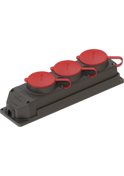 Eco Lounge Orel 3 Lü Trifaze Kauçuk Grup Priz 3X25A 380V