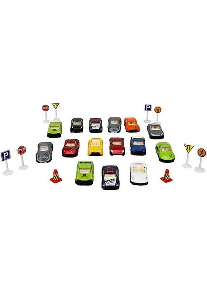 Maxx Wheels 15 Parça Metal Araba Seti