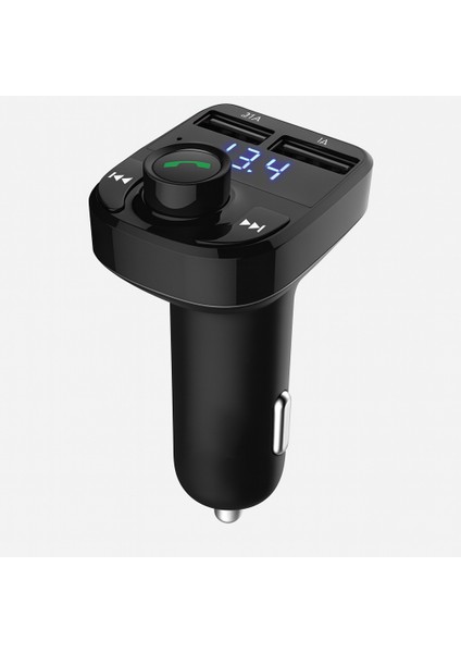 X8A Fm Transmitter Bluetooth Araç Çakmaklık Çift USB Şarj Cihazı modelleri