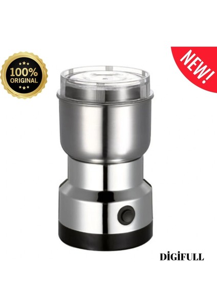 Elektrikli Paslanmaz Çelik Kahve Baharat Pirinç Öğütücü 4 Bıçak 95848