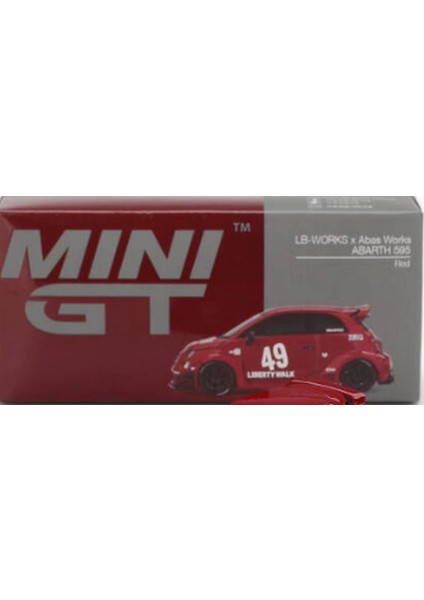 Mini Gt 1/64 Lb-Works x Abas Works Abarth 595 Red fiyatları