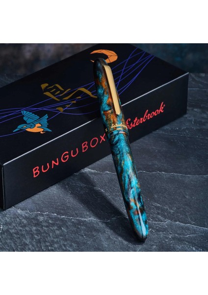 x Bungubox Estie Kingfisher Gold Dolma Kalem (Fine) Uç fırsatları