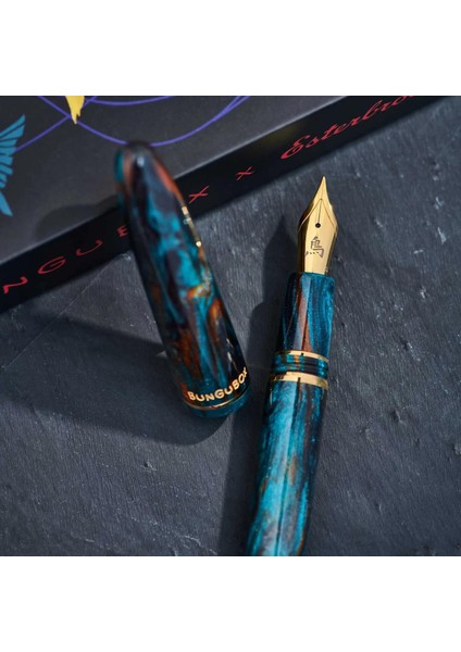 x Bungubox Estie Kingfisher Gold Dolma Kalem (Fine) Uç indirimleri