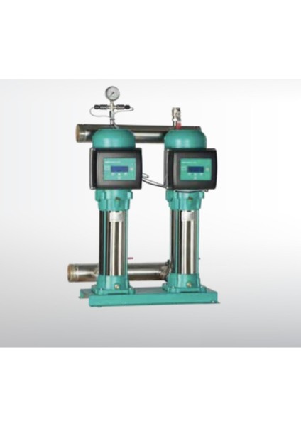 Initial Hi-Smart 2-305-3/16/M/E-1,5 Iki Pompalı Entegre Frekans Konvertörlü Hidrofor